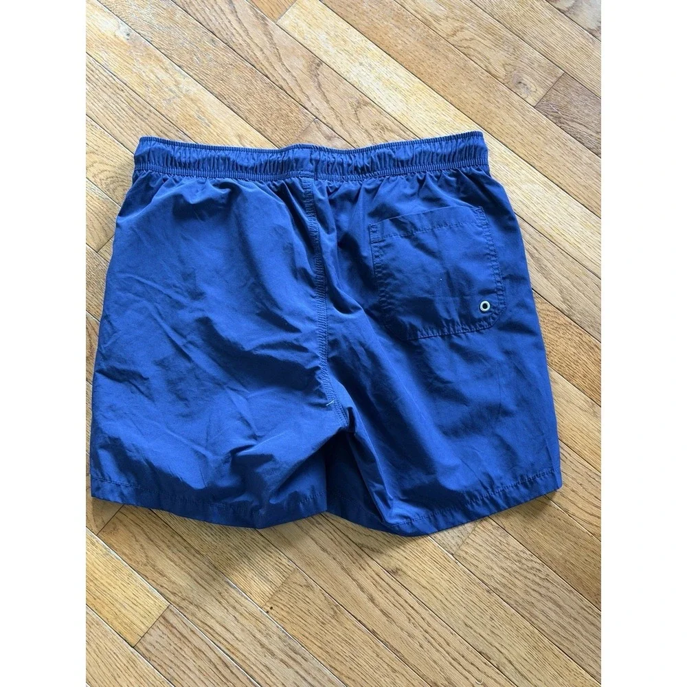 United Colors of Benetton swim shorts elastic drawstring waistband embroidered M